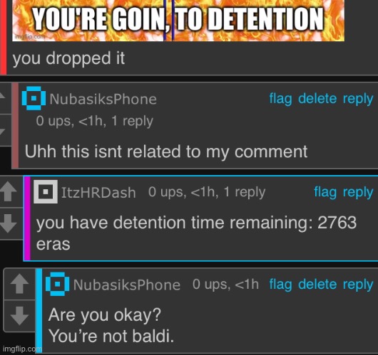 Is this guy okay? Should we clown on him? | made w/ Imgflip meme maker