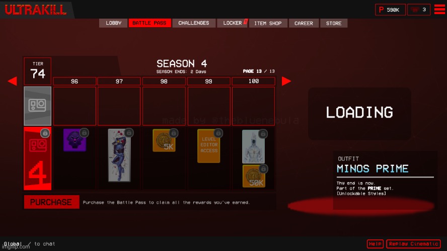 ultrakill battle pass is wild | made w/ Imgflip meme maker