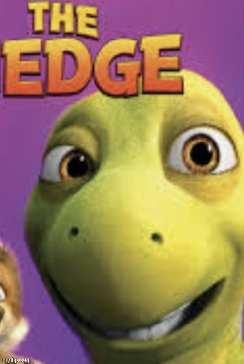 image tagged in over the hedge,edging | made w/ Imgflip meme maker