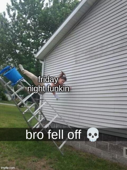 bro fell off | friday night funkin | image tagged in bro fell off | made w/ Imgflip meme maker