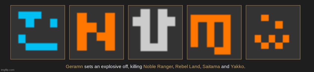 Noble got a taste of his own medicine | made w/ Imgflip meme maker