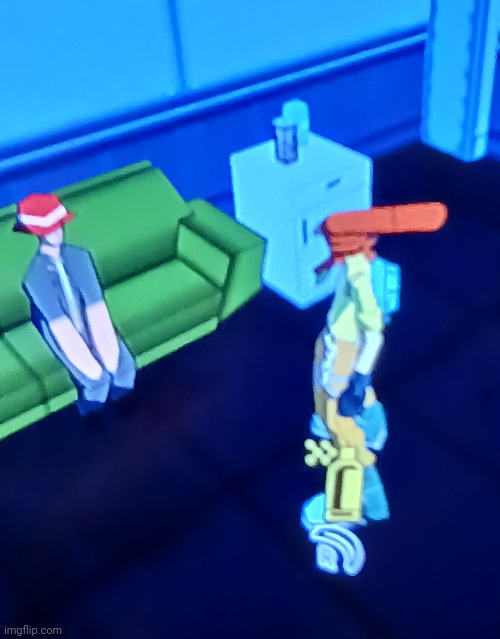 What the fu​ck is he doing in our hideout? Did the location get leaked? | made w/ Imgflip meme maker