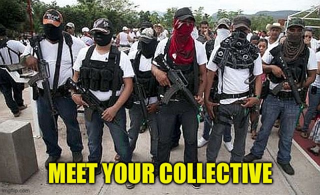 Ask the Cartel | MEET YOUR COLLECTIVE | image tagged in ask the cartel | made w/ Imgflip meme maker