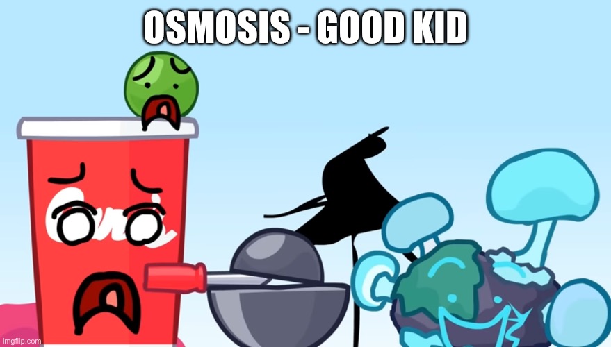 what CinnaBox does instead of shutting up about good kid | OSMOSIS - GOOD KID | image tagged in animatic battle reaction image | made w/ Imgflip meme maker