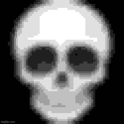 Skull emoji | image tagged in skull emoji | made w/ Imgflip meme maker