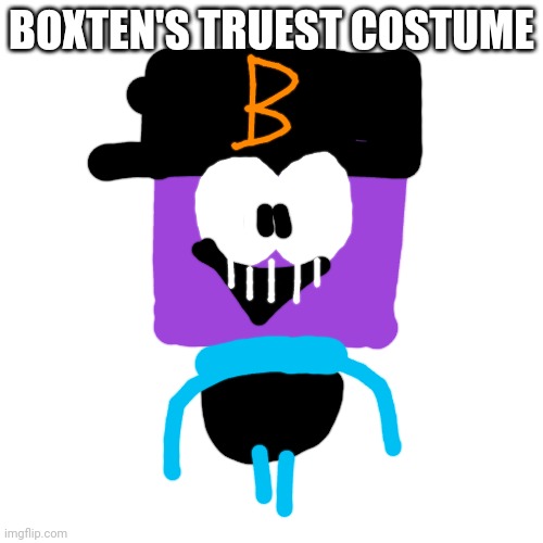 Boxten's Truest Costume | BOXTEN'S TRUEST COSTUME | image tagged in boxten,asthma | made w/ Imgflip meme maker