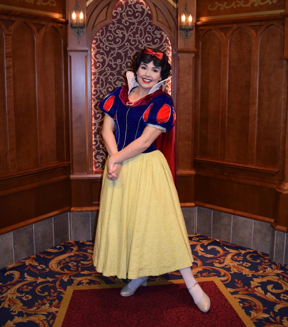 Snow White at Disneyland Blank Meme Template