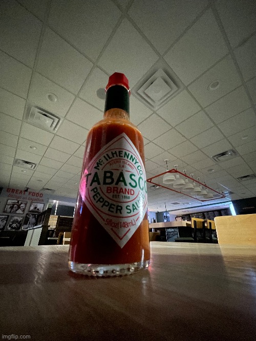 How yall feel abt this pic of tabasco sauce i took -potat | made w/ Imgflip meme maker