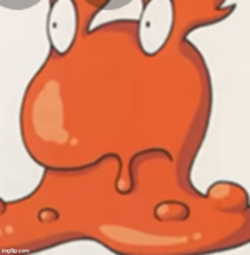 he shock | image tagged in slugma 0_0 | made w/ Imgflip meme maker