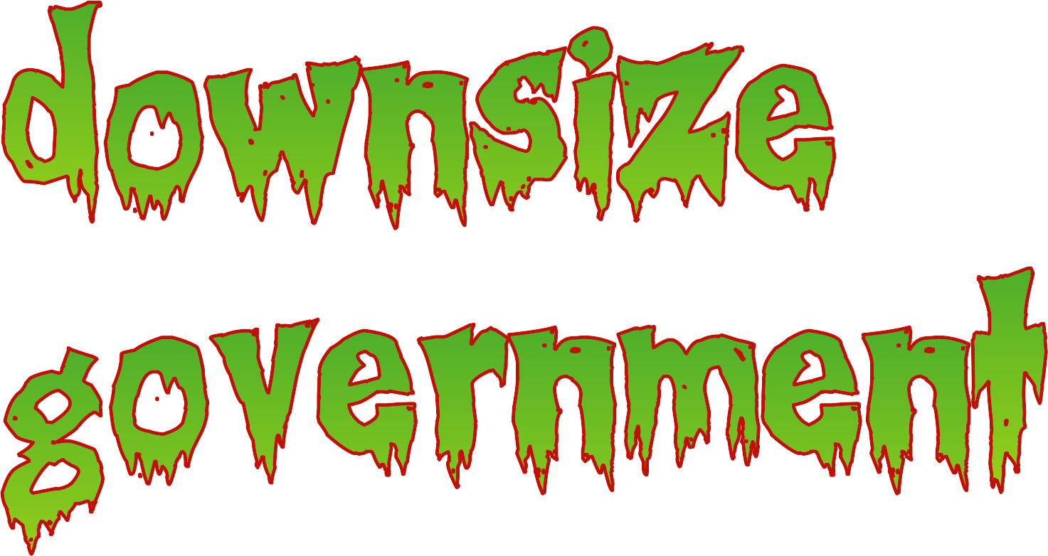 DOWNSIZE GOV SWAMPY Blank Meme Template