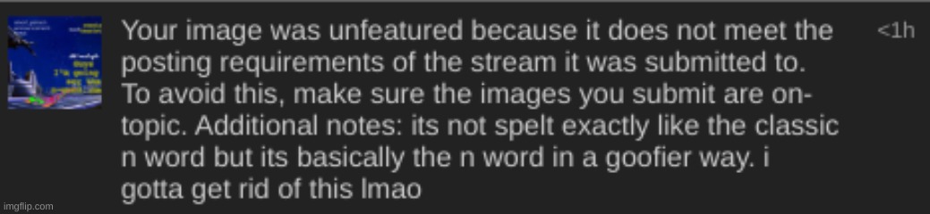 so im wrong for smart_person SAYING THE N-WORD? fucking mod abuse | made w/ Imgflip meme maker