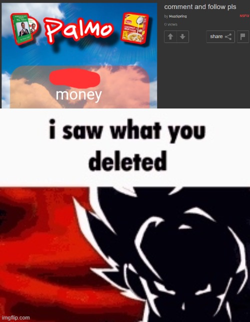 i saw what you deleted | image tagged in i saw what you deleted | made w/ Imgflip meme maker