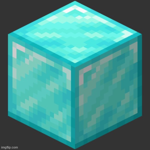 Diamond Block | image tagged in diamond block | made w/ Imgflip meme maker