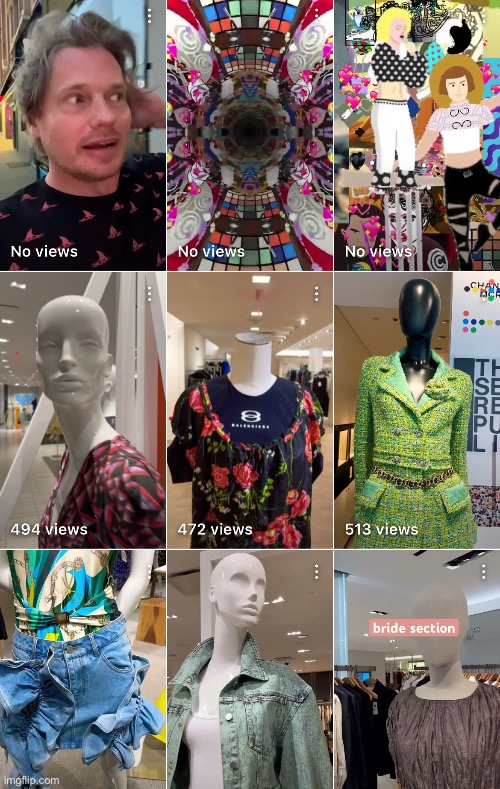 Lost in Kollage | image tagged in fashion,bergdorf goodman,saks fifth avenue,lost in yonkers,kollage,brian einersen | made w/ Imgflip meme maker