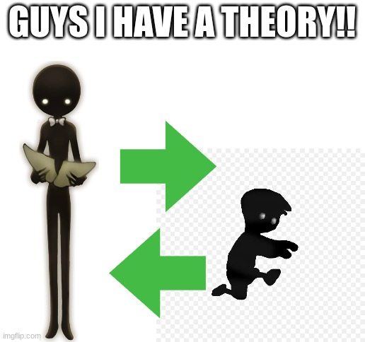 COENSIDENCE?! | GUYS I HAVE A THEORY!! | image tagged in blank white template | made w/ Imgflip meme maker