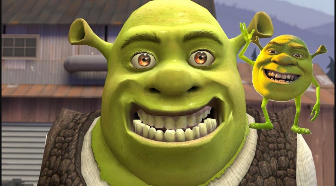 shrek being evil Blank Meme Template