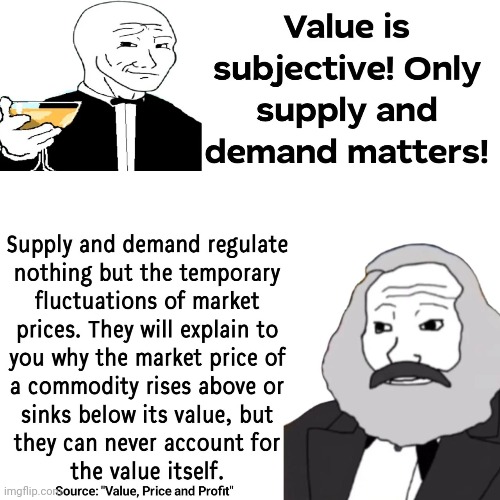 Supply and demand | made w/ Imgflip meme maker