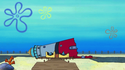 spongebob nuke bomb Blank Meme Template