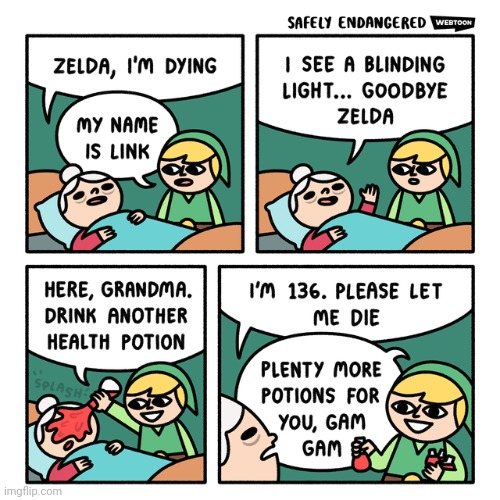 Health potion | image tagged in health potion,potion,comics,comics/cartoons,zelda,link | made w/ Imgflip meme maker