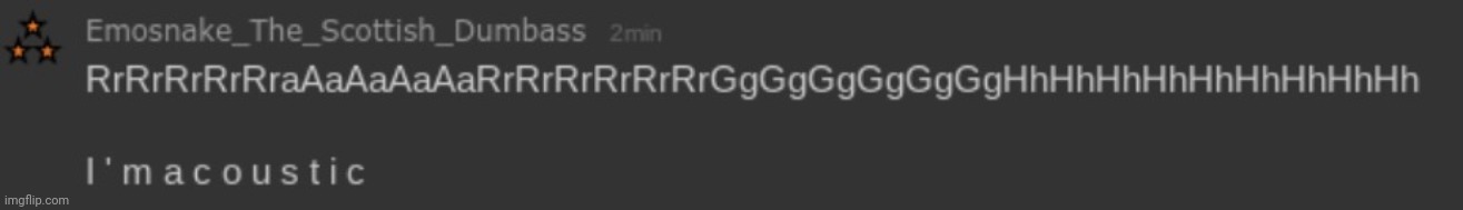 Emosnake is acoustic | image tagged in emosnake is acoustic | made w/ Imgflip meme maker