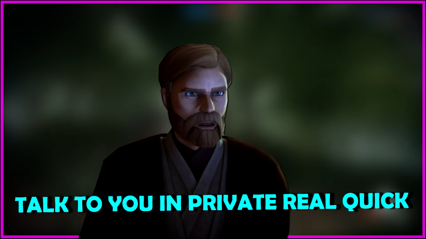 obi wan kenobi Blank Meme Template