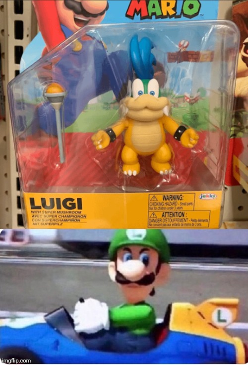 Ahh yes, Luigi | image tagged in angry luigi,you had one job,luigi,memes,toy,toys | made w/ Imgflip meme maker