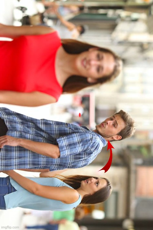 Distracted Boyfriend | image tagged in memes,distracted boyfriend | made w/ Imgflip meme maker