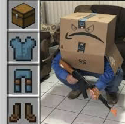 Box Gamer Blank Meme Template