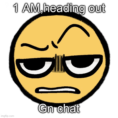 Tf are you on | 1 AM,heading out; Gn chat | image tagged in tf are you on | made w/ Imgflip meme maker