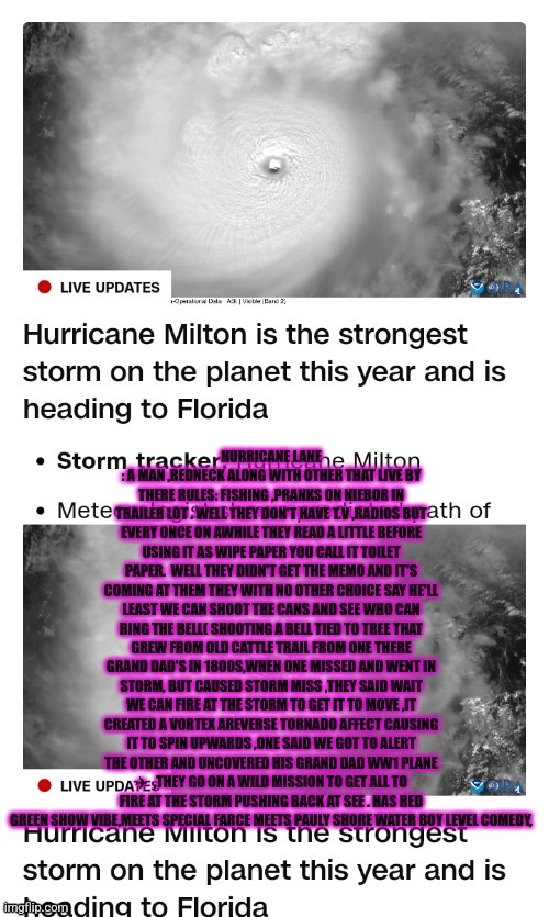 Readers highgest: Film script preview inside the world's first hurricane comedy film | image tagged in inspired,yearsoflifeevents,inspiredbylife,dedicated | made w/ Imgflip meme maker