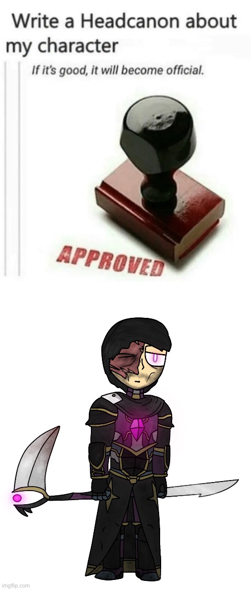 I love soulless trends | image tagged in write a headcanon about my character | made w/ Imgflip meme maker