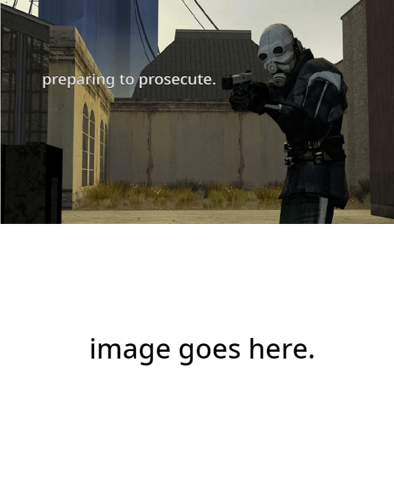 preparing to prosecute Blank Meme Template