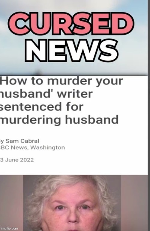 Murderess | image tagged in murderer,murder,book,facts,fiction | made w/ Imgflip meme maker