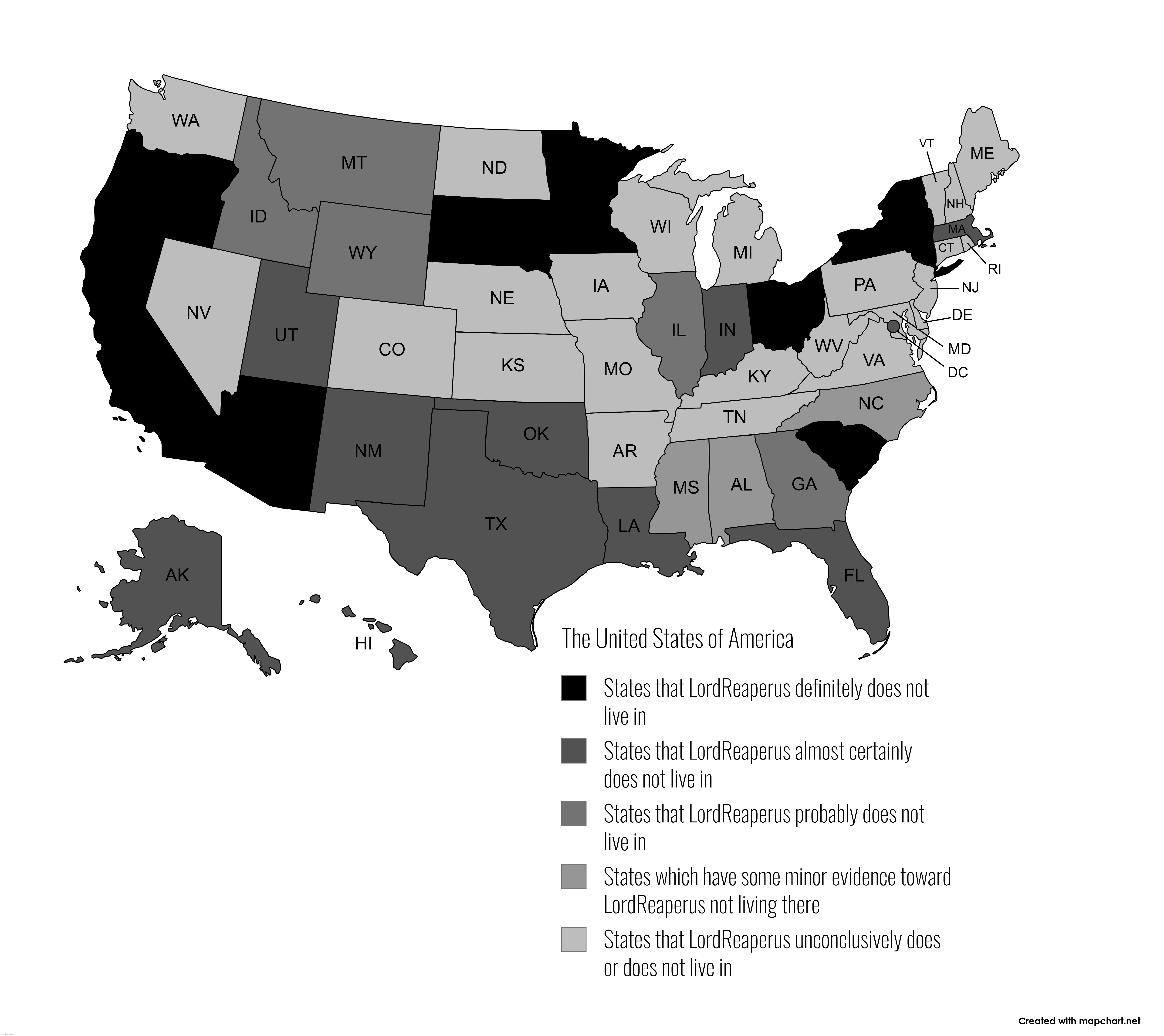 Random map chart I made for no particular reason (Source: https://imgflip.com/i/960j2y) | made w/ Imgflip meme maker