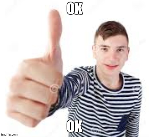 ok | OK; OK | image tagged in ok | made w/ Imgflip meme maker