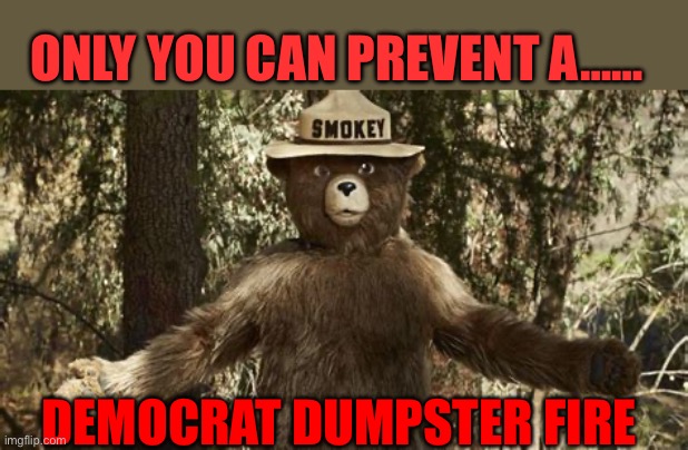 Democrats….destroying elections since 1828 | ONLY YOU CAN PREVENT A……; DEMOCRAT DUMPSTER FIRE | image tagged in gifs,democrats,kamala harris,election fraud,biden,voter fraud | made w/ Imgflip meme maker