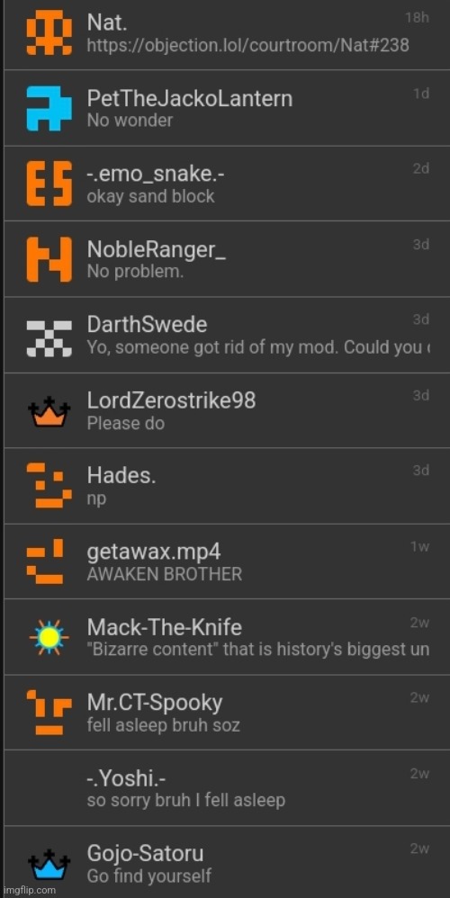 some of my memechats | made w/ Imgflip meme maker