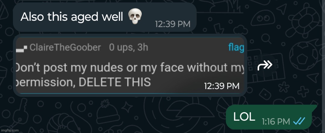 made w/ Imgflip meme maker