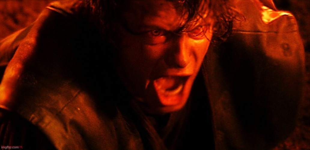 Anakin I Hate You | image tagged in anakin i hate you | made w/ Imgflip meme maker