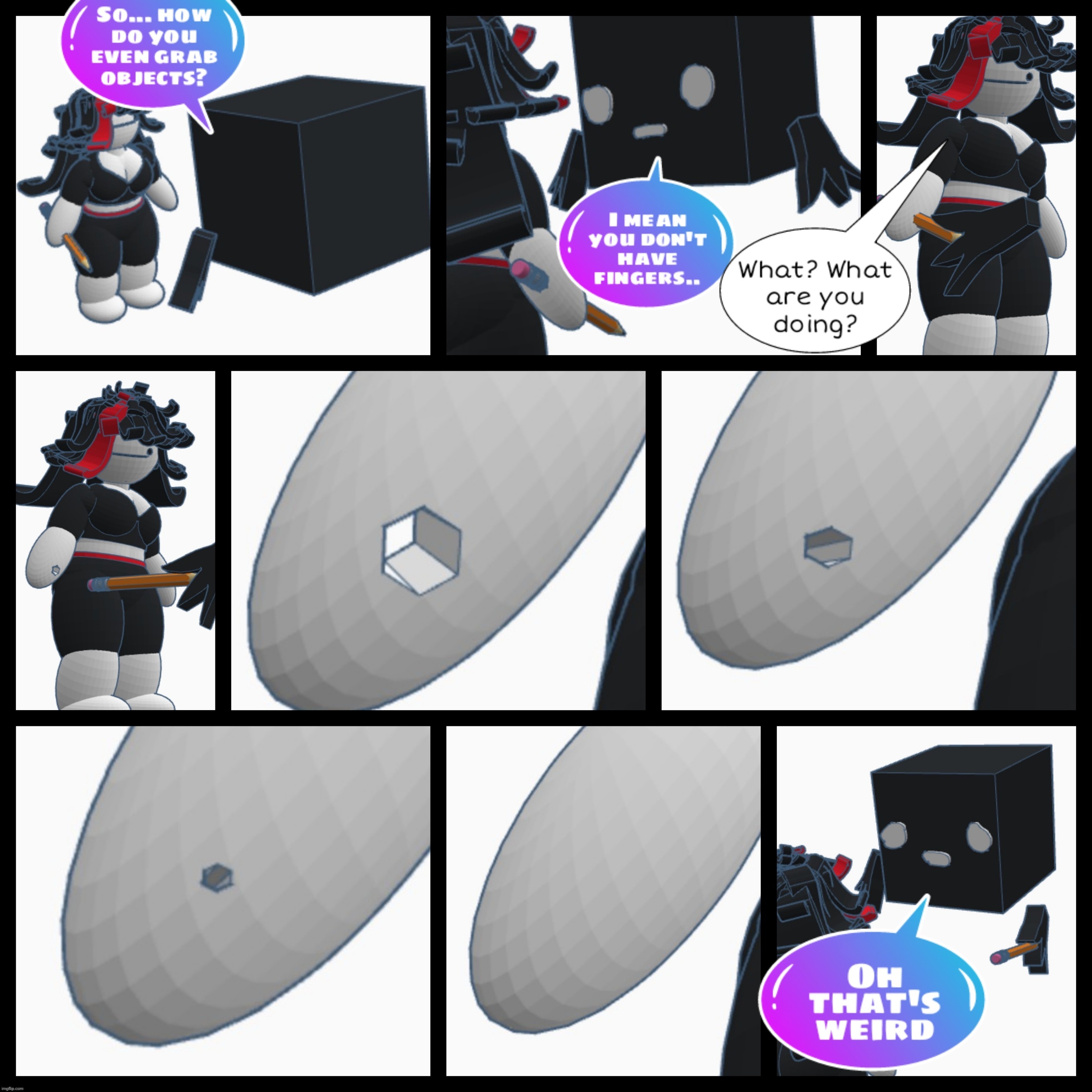 I can’t get over how weird this comic is | made w/ Imgflip meme maker