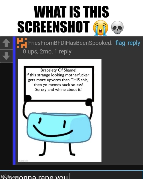 WHAT IS THIS SCREENSHOT 😭💀 | made w/ Imgflip meme maker