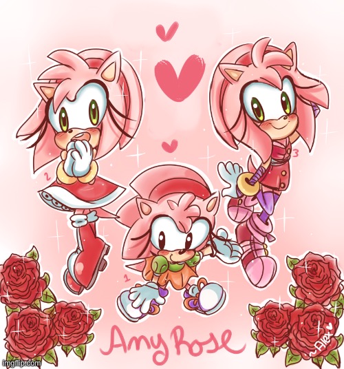 @ethan | image tagged in amy rose | made w/ Imgflip meme maker