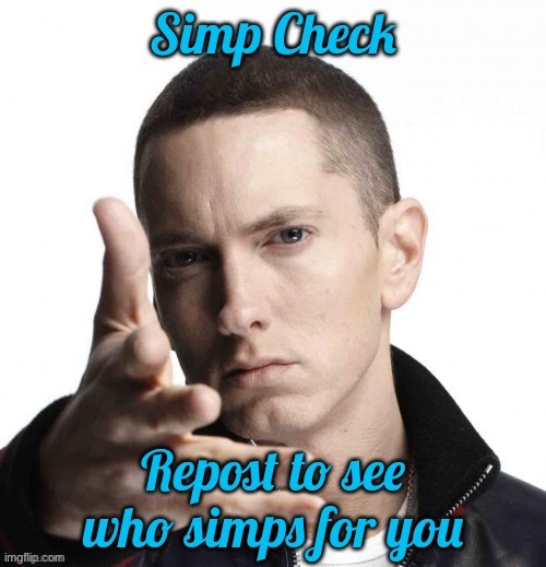 If someone comments I’m killing myself | image tagged in simp check | made w/ Imgflip meme maker