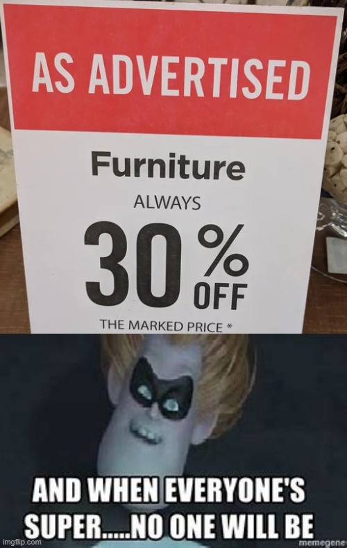 if it doesn't do this it ain't a hobby lobby | image tagged in when everyones super no one will be,sale,fun,meme,memes,the incredibles | made w/ Imgflip meme maker