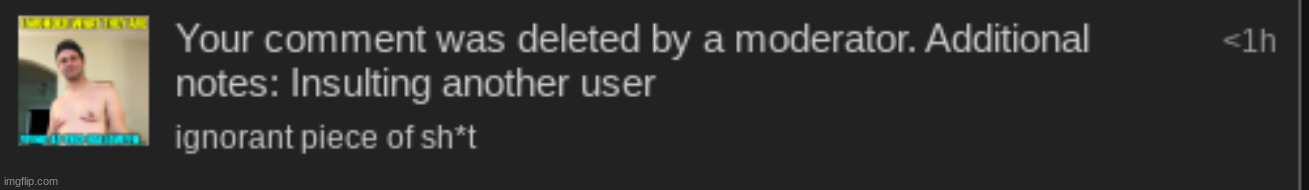 That's not even against tos buddy | made w/ Imgflip meme maker