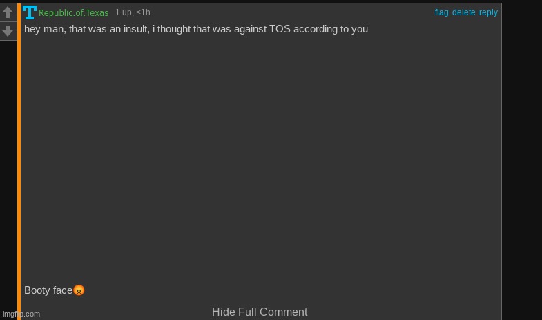imagine I get comment banned for this | made w/ Imgflip meme maker