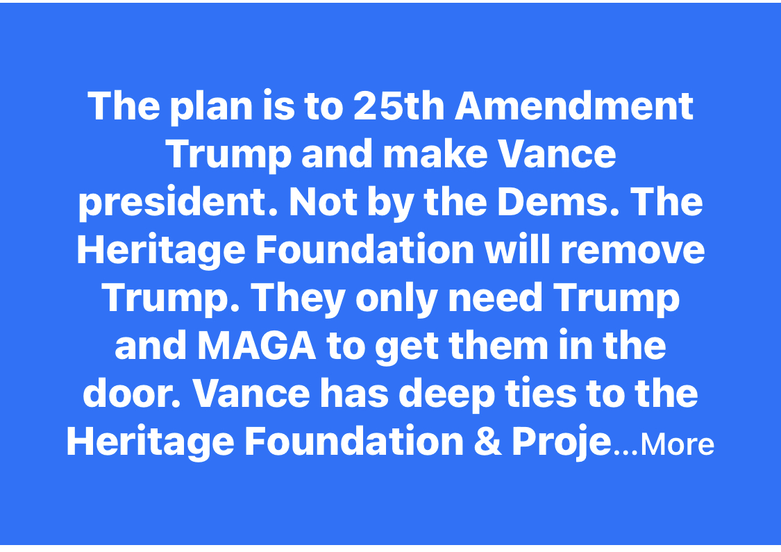 #Project2025 Trump Vance Blank Meme Template
