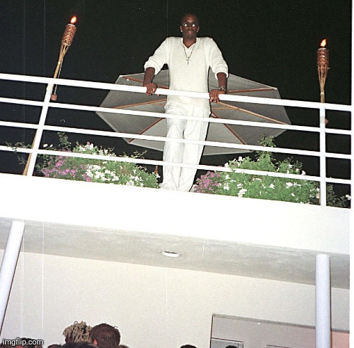 diddy gooning Blank Meme Template