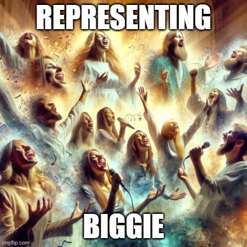 If you don't know, now you know.... | REPRESENTING; BIGGIE | image tagged in biggie,puffy,diddy,notorious big,life,og | made w/ Imgflip meme maker