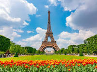 French background Blank Meme Template